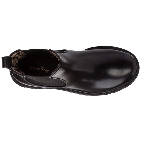 Salvatore Ferragamo Women's Varsi Boots Nero Black US 6 C - Picture 2 of 7